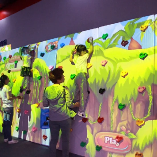 어린이 놀이 공원을 위한 재미있는 Ar 벽 등반 대화형 프로젝션